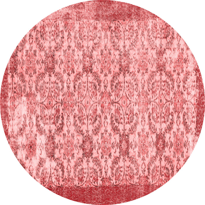 Machine Washable Abstract Red Contemporary Rug, wshcon490red