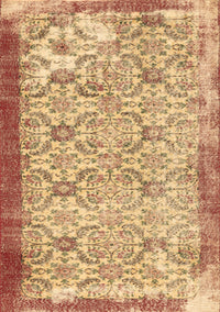 Abstract Brown Contemporary Rug, con490brn