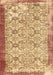 Abstract Brown Contemporary Rug, con490brn