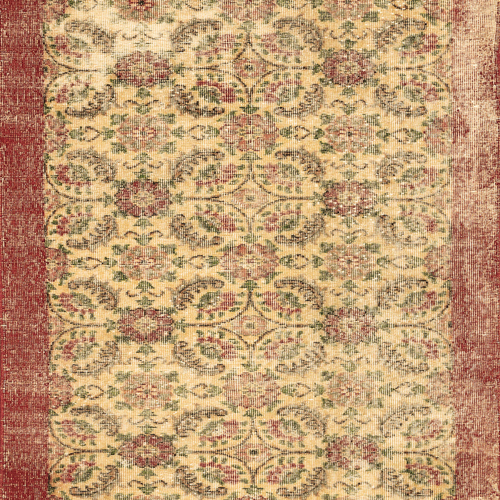 Machine Washable Abstract Brown Contemporary Rug, wshcon490brn