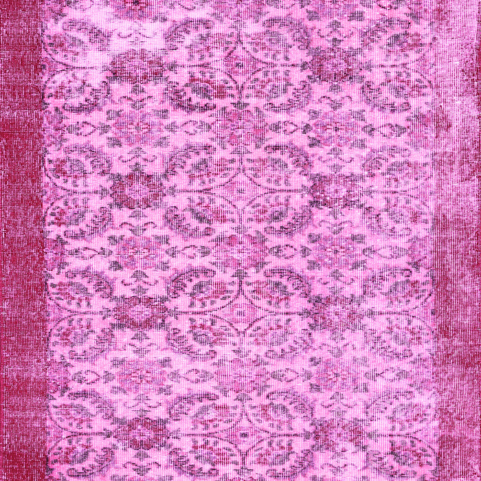 Abstract Pink Contemporary Rug, con490pnk