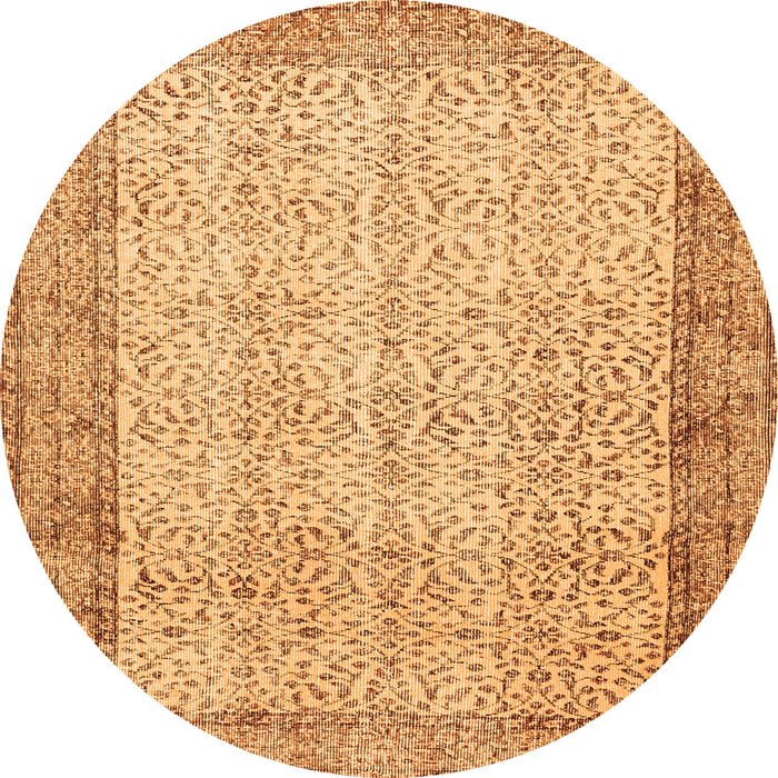 Machine Washable Abstract Orange Contemporary Area Rugs, wshcon491org