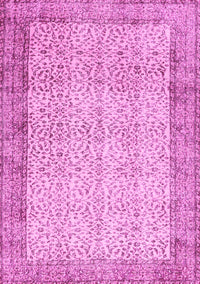 Abstract Pink Contemporary Rug, con491pnk