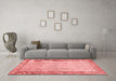 Contemporary Red Washable Rugs