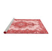 Contemporary Red Washable Rugs