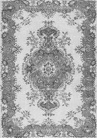 Abstract Gray Contemporary Rug, con492gry