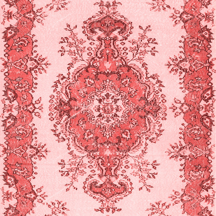 Abstract Red Contemporary Area Rugs