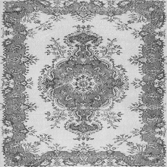 Serging Thickness of Abstract Gray Contemporary Rug, con492gry