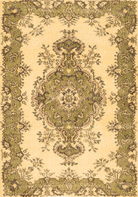 Abstract Brown Contemporary Rug, con492brn