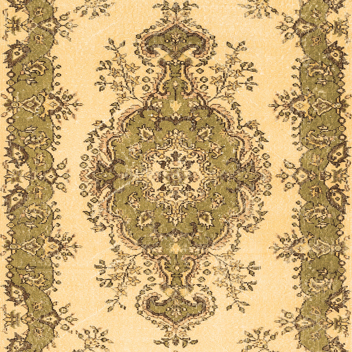 Abstract Brown Contemporary Rug, con492brn
