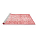 Contemporary Red Washable Rugs