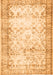 Serging Thickness of Machine Washable Abstract Orange Contemporary Area Rugs, wshcon493org