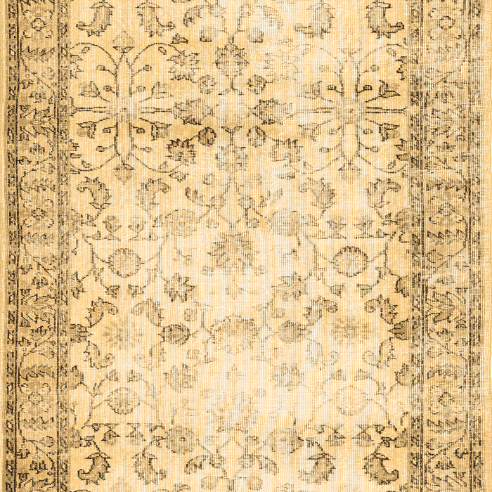 Machine Washable Abstract Brown Contemporary Rug, wshcon493brn
