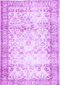 Abstract Purple Contemporary Rug, con493pur