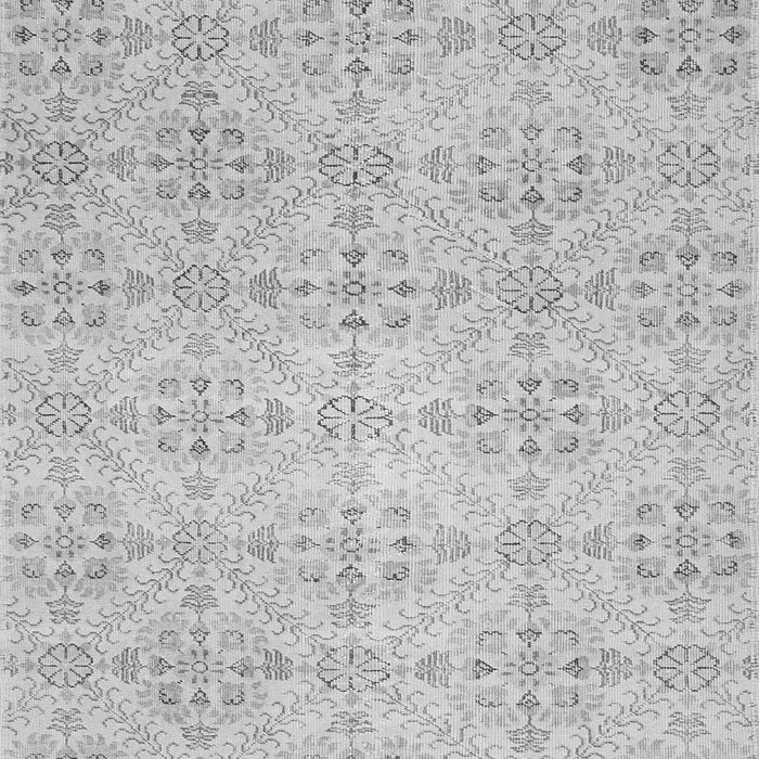 Serging Thickness of Machine Washable Abstract Gray Contemporary Rug, wshcon494gry