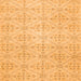 Serging Thickness of Abstract Orange Contemporary Rug, con494org