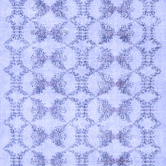Machine Washable Abstract Blue Contemporary Rug, wshcon495blu