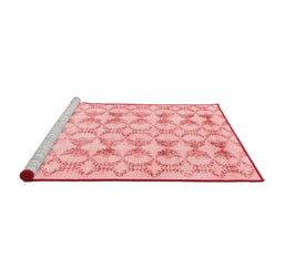Contemporary Red Washable Rugs
