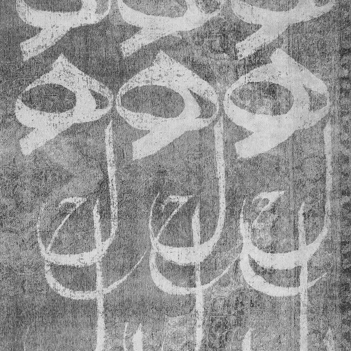 Abstract Gray Contemporary Rug, con496gry