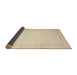 Thickness of Contemporary Khaki Gold Modern Rug, con497