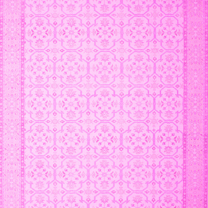 Machine Washable Abstract Pink Contemporary Rug, wshcon497pnk