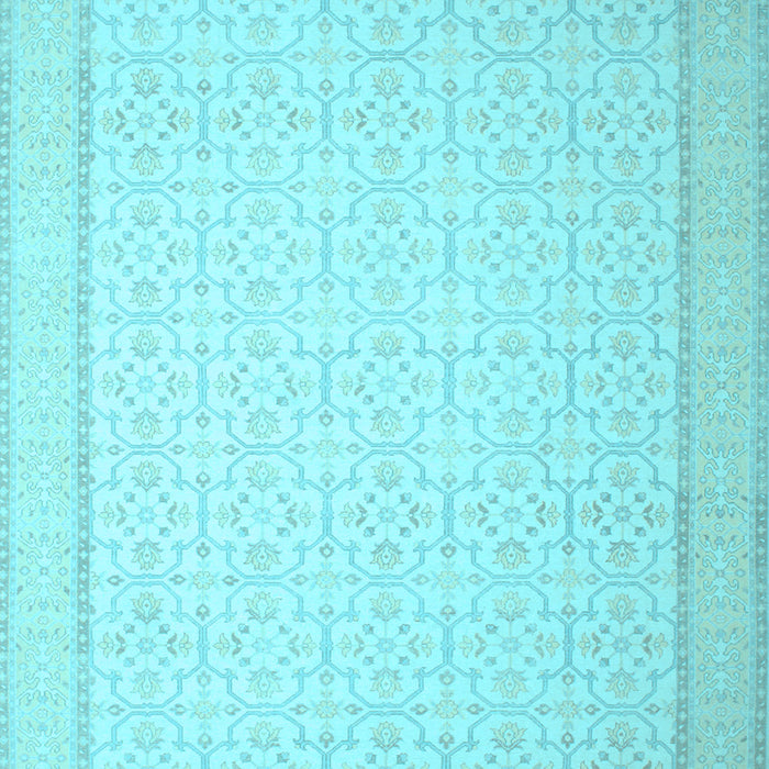 Abstract Light Blue Contemporary Rug, con497lblu
