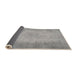 Thickness of Contemporary Gunmetal Gray Modern Rug, con498