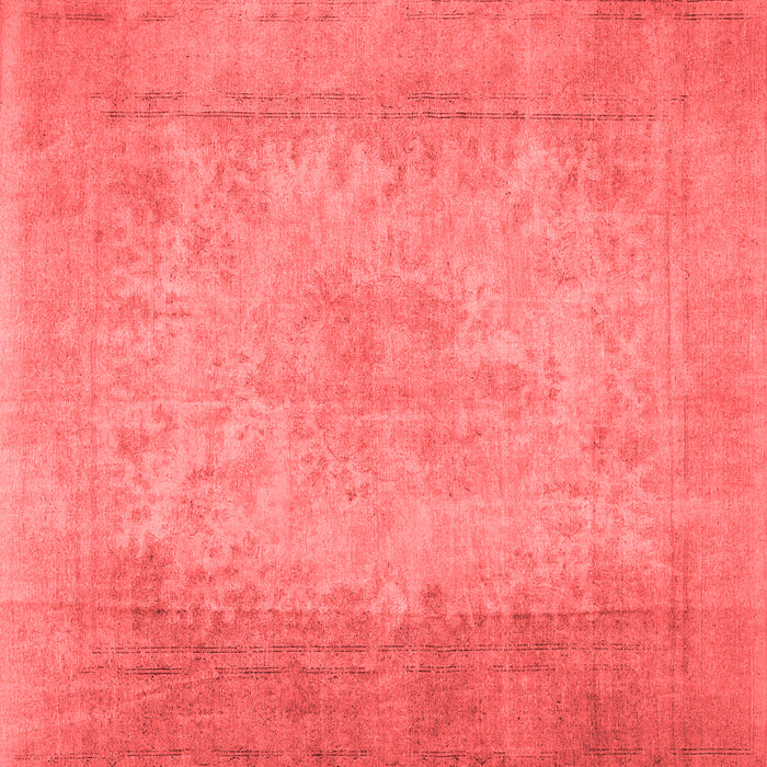 Machine Washable Abstract Red Contemporary Rug, wshcon498red