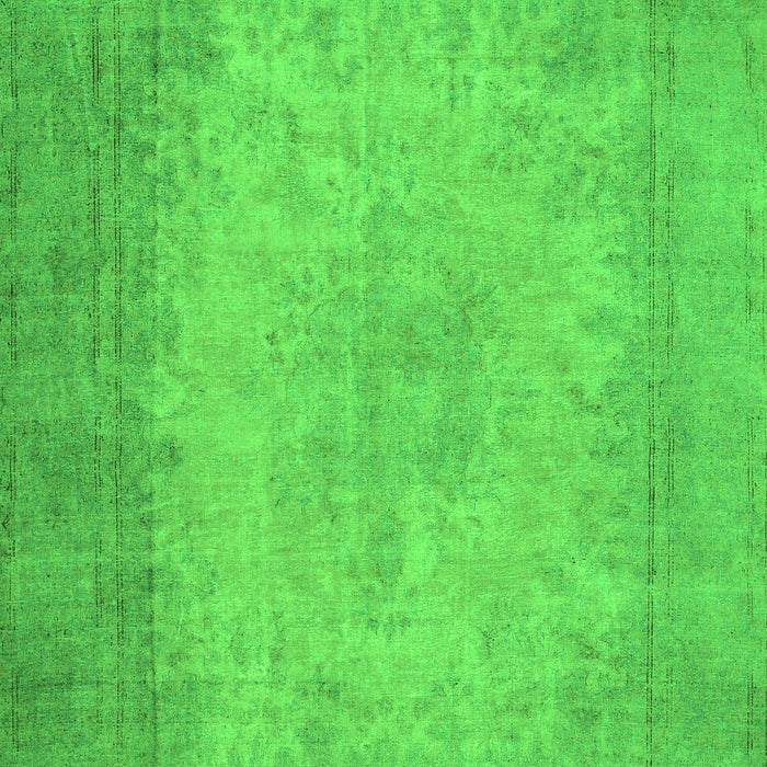 Abstract Green Contemporary Rug, con498grn