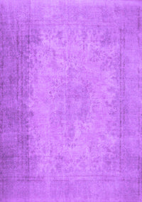 Abstract Purple Contemporary Rug, con498pur