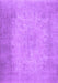 Abstract Purple Contemporary Rug, con498pur