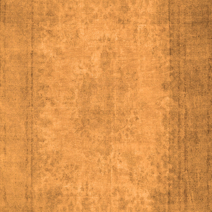 Abstract Orange Contemporary Rug, con498org