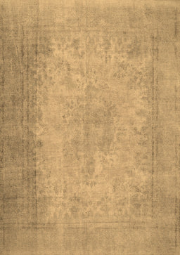 Abstract Brown Contemporary Rug, con498brn