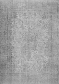 Abstract Gray Contemporary Rug, con498gry