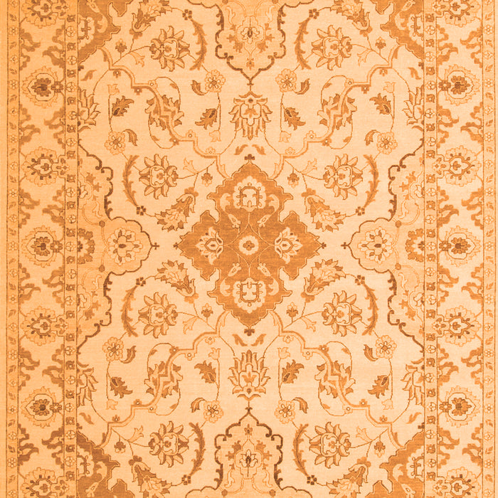 Serging Thickness of Machine Washable Abstract Orange Contemporary Area Rugs, wshcon499org