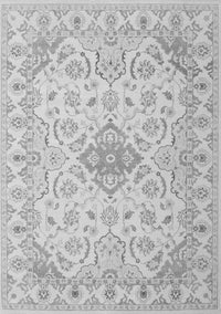 Abstract Gray Contemporary Rug, con499gry