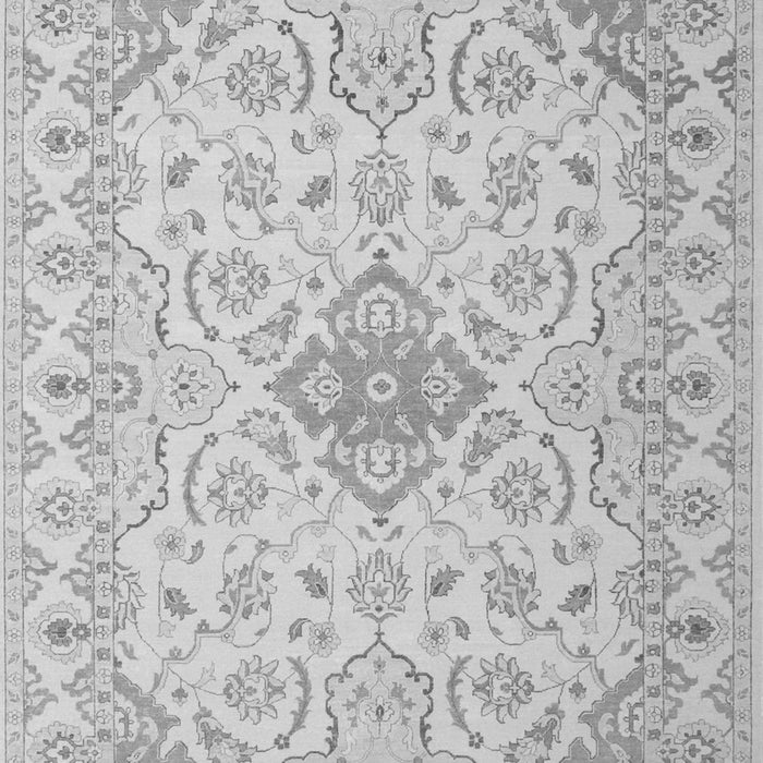 Abstract Gray Contemporary Rug, con499gry