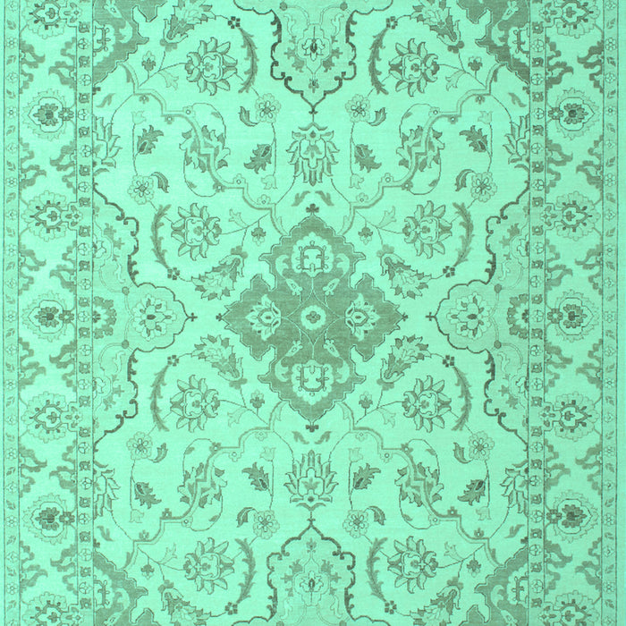 Machine Washable Abstract Turquoise Contemporary Area Rugs, wshcon499turq