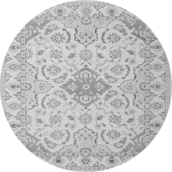 Machine Washable Abstract Gray Contemporary Rug, wshcon499gry