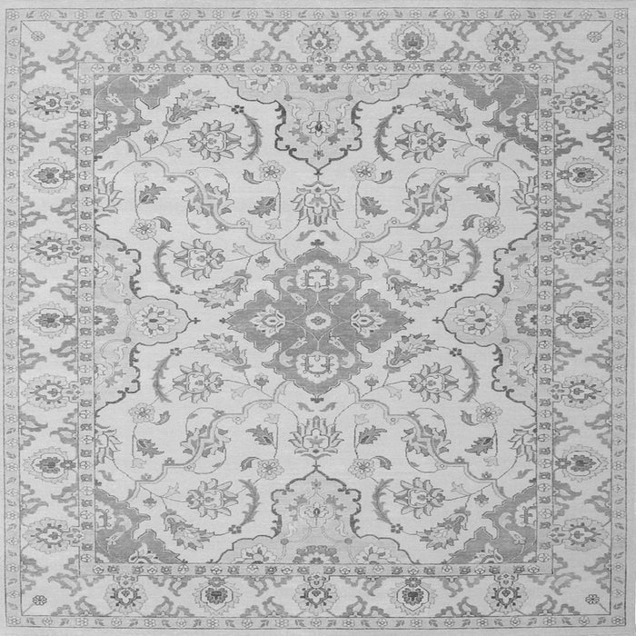 Serging Thickness of Abstract Gray Contemporary Rug, con499gry