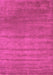 Machine Washable Abstract Pink Contemporary Rug, wshcon49pnk