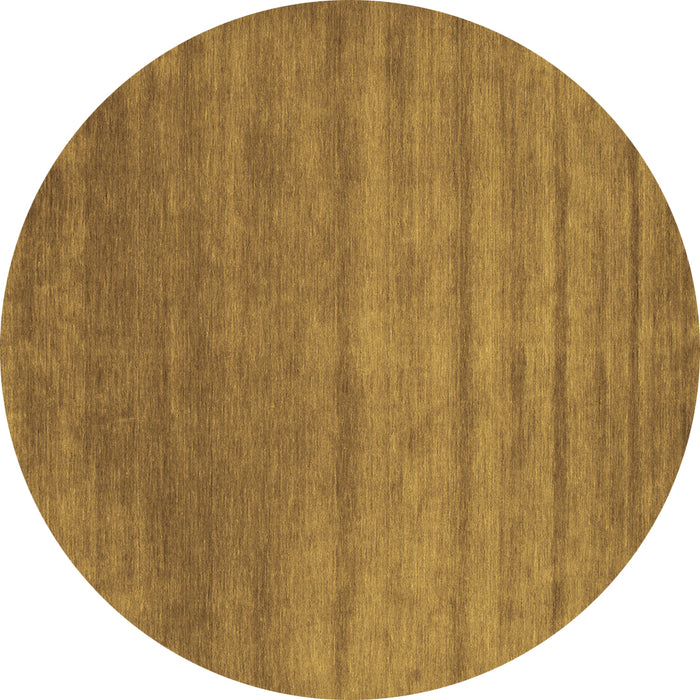 Round Machine Washable Abstract Brown Contemporary Rug, wshcon49brn