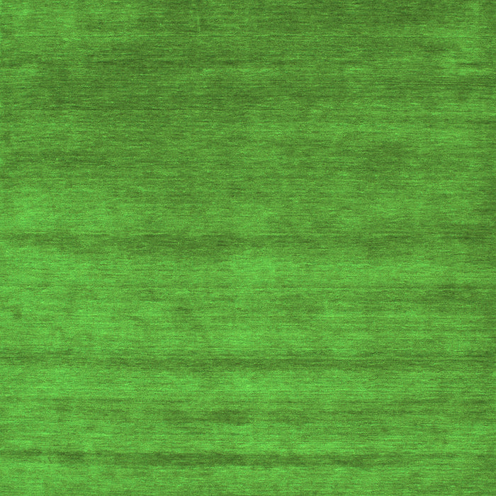 Serging Thickness of Machine Washable Abstract Green Contemporary Area Rugs, wshcon49grn