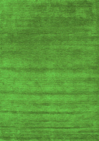 Abstract Green Contemporary Rug, con49grn