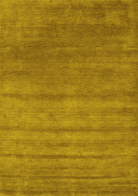 Abstract Yellow Contemporary Rug, con49yw