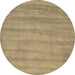 Round Machine Washable Abstract Brown Contemporary Rug, wshcon4brn