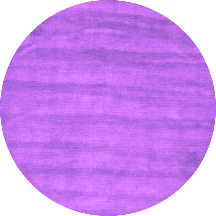 Round Abstract Pink Contemporary Rug, con4pnk