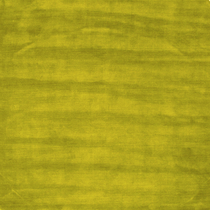 Square Abstract Yellow Contemporary Rug, con4yw