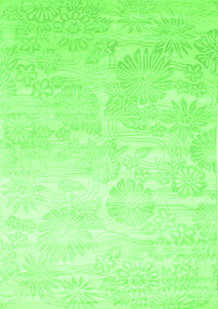 Abstract Green Contemporary Rug, con500grn