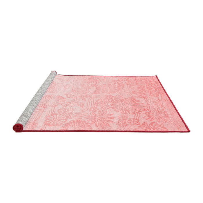 Contemporary Red Washable Rugs
